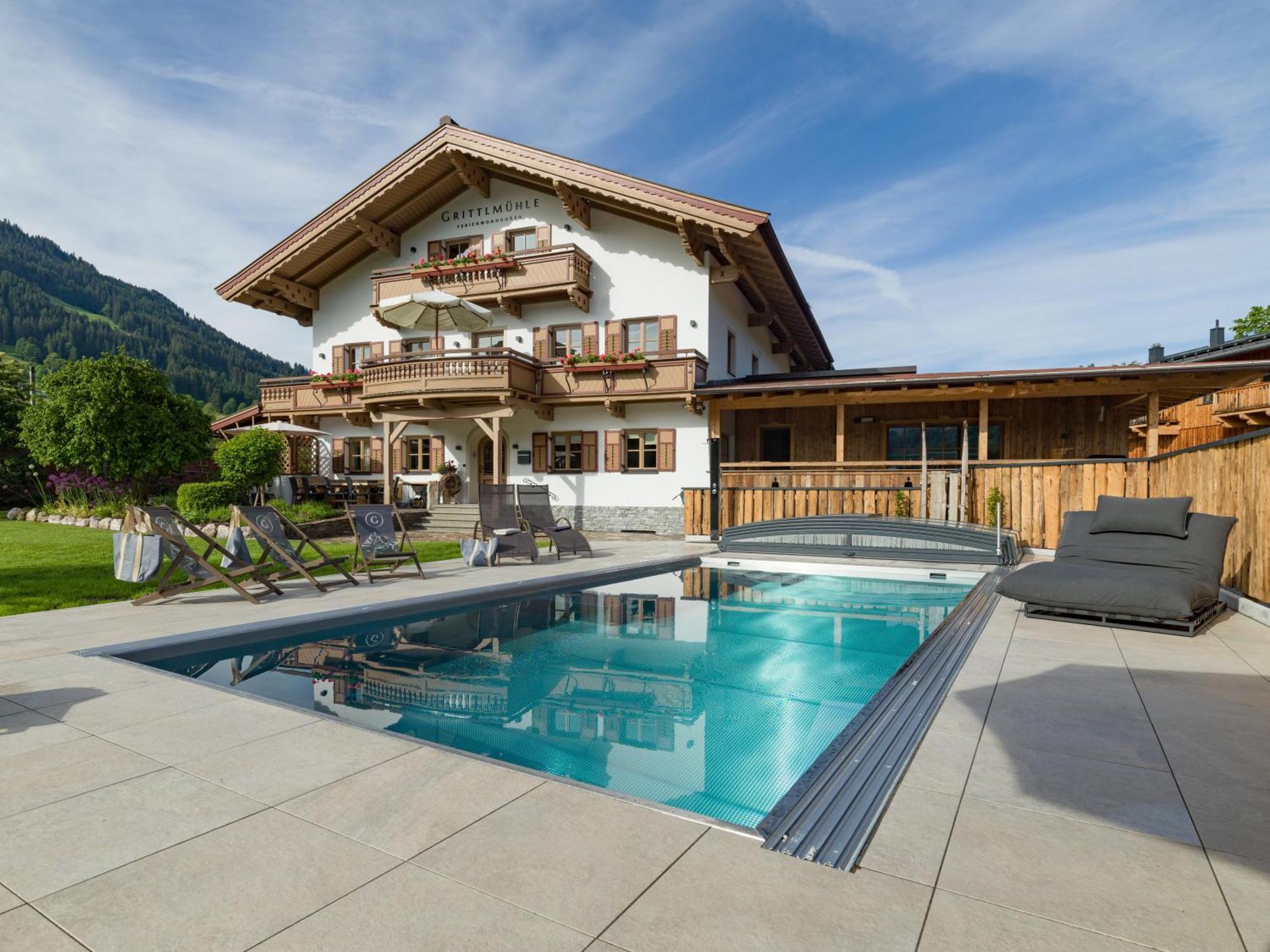 Grittlmuehle Chalet Ferienwohnungen Brixen im Thale Esterno foto